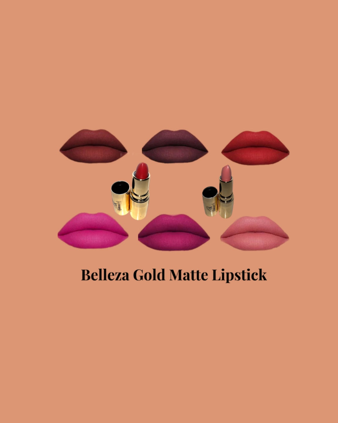 Belleza Gold Lipstick
