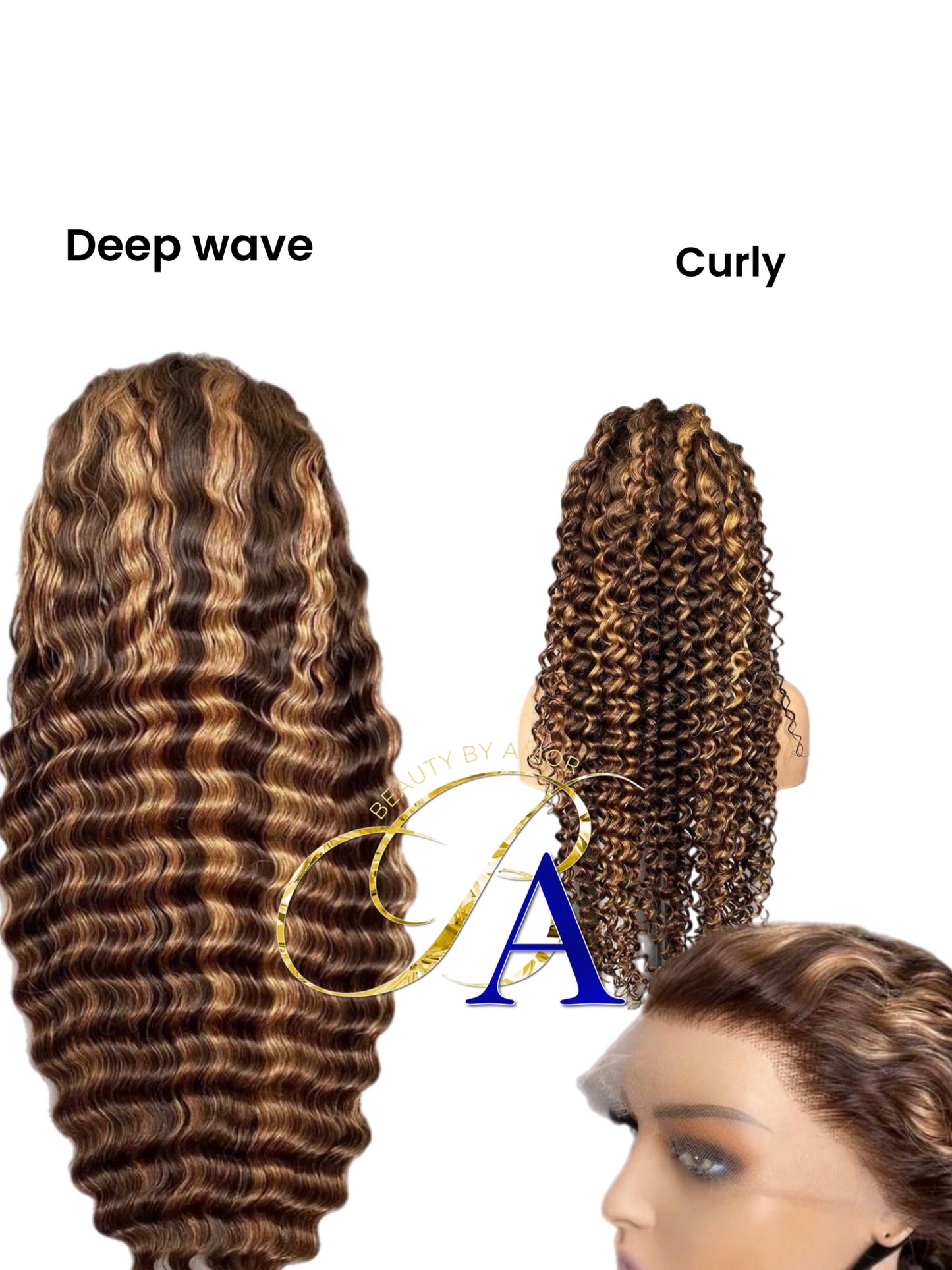 Highlights 5*5 HD lace closure Wig