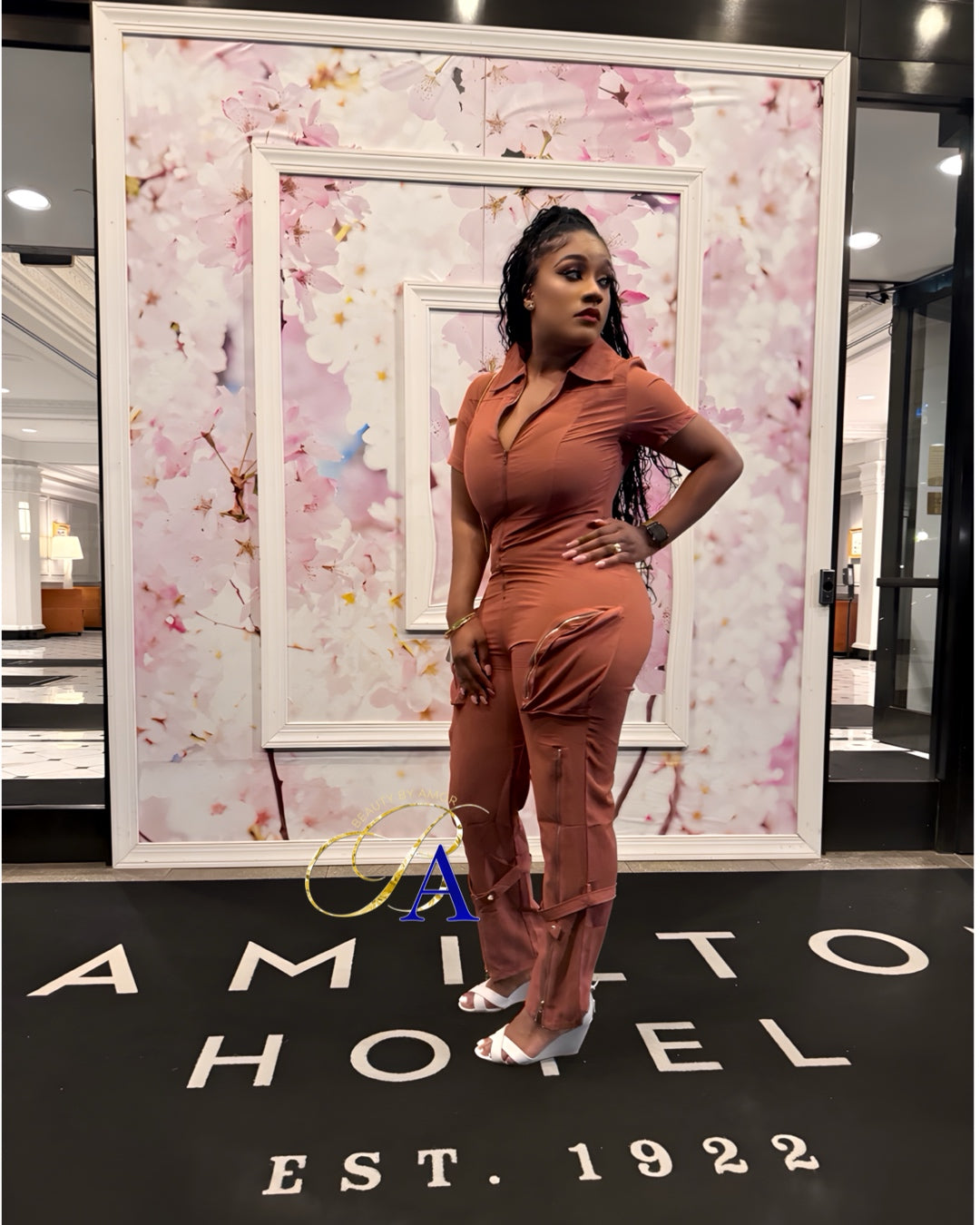 Talk about it jumpsuit