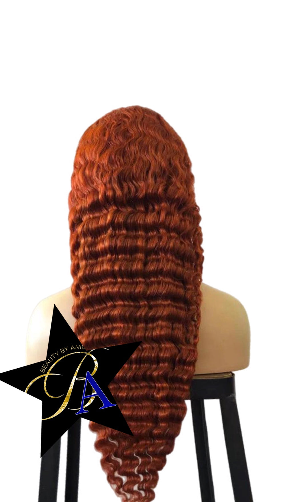 Bella Ginger 5*5 Transparent lace Wig