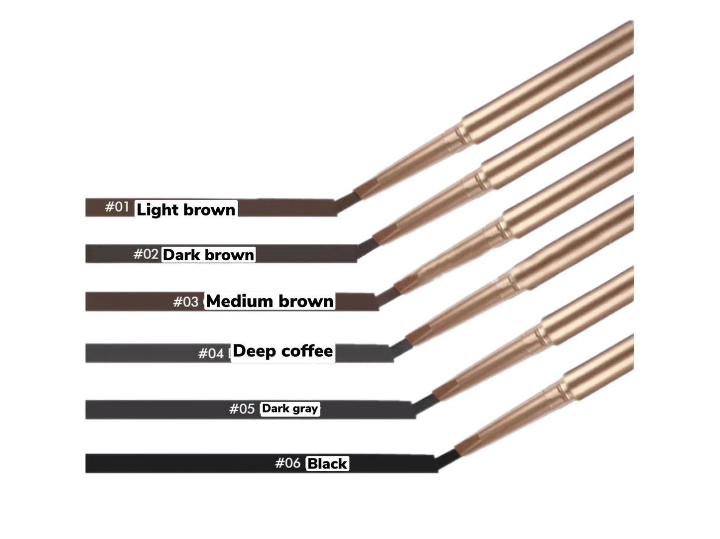 Gold Brow pomade pencil (two sided) I