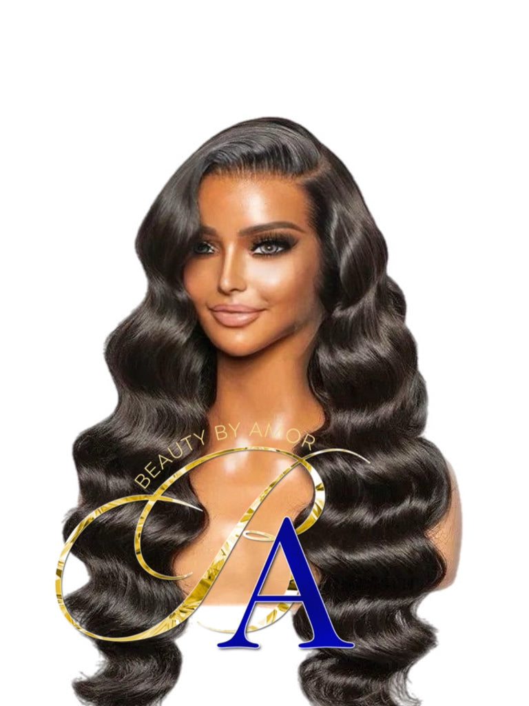 Bella Body wave Transparent 5*5 or 13*4 lace wig