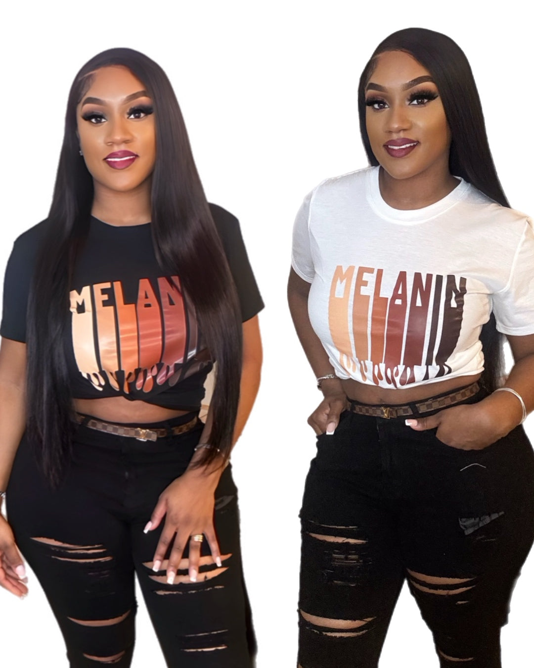 Melanin short sleeve top