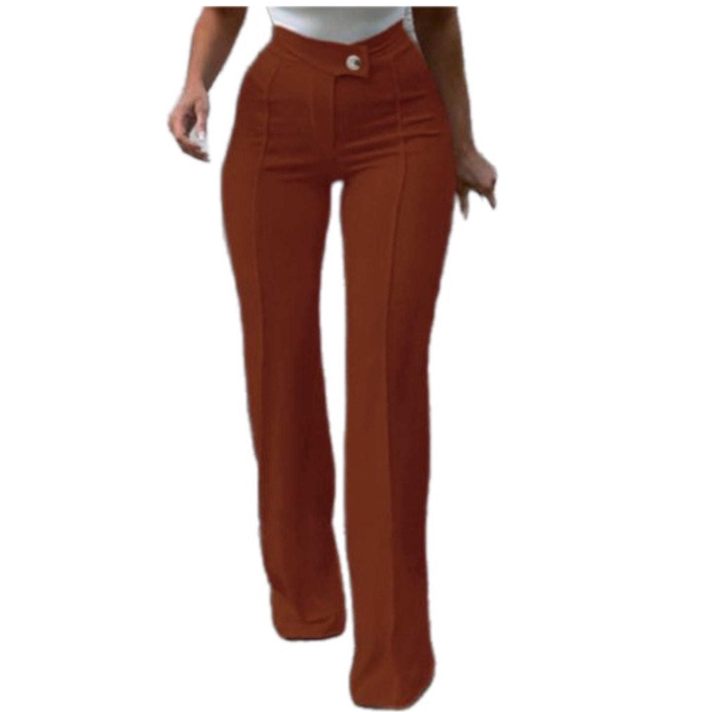 Casual high waist pants