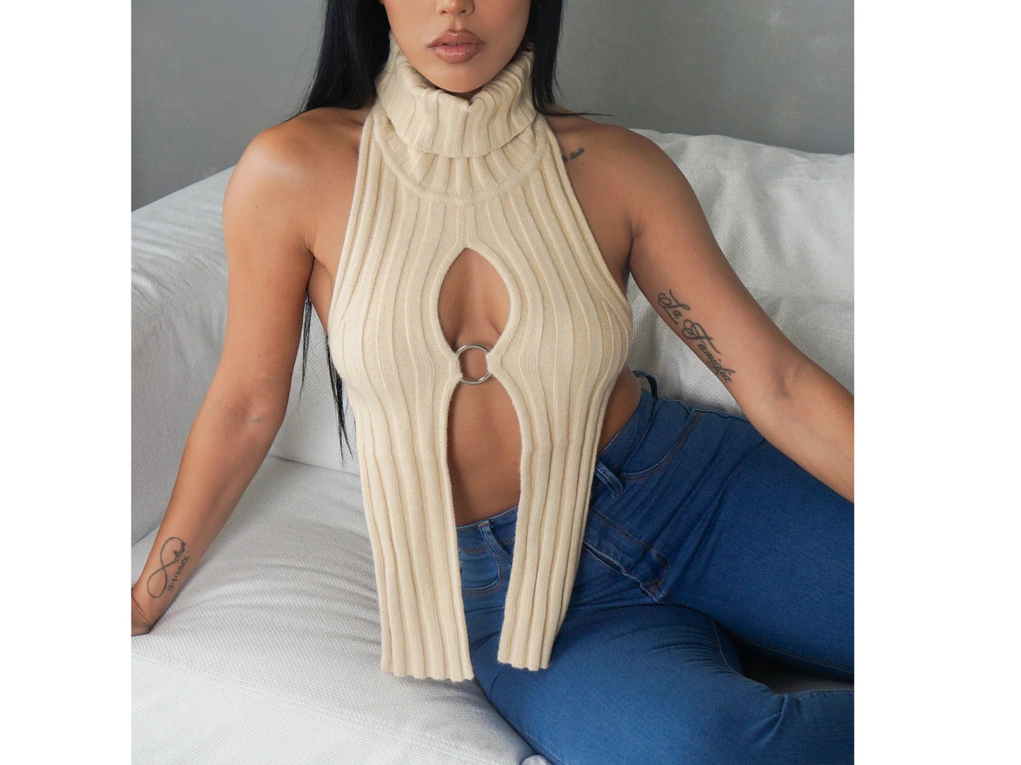 Barbie turtle neck top