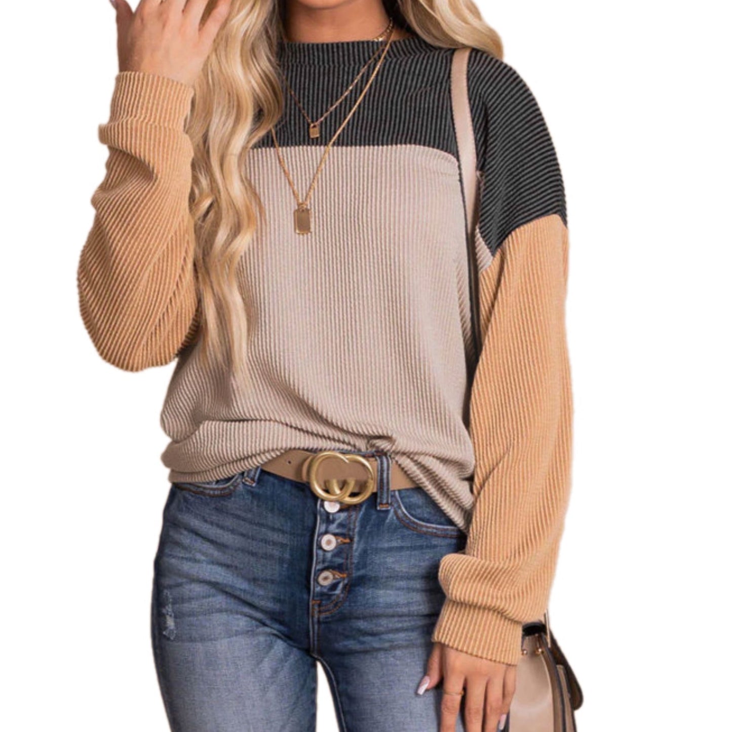 Cozy long sleeve sweater