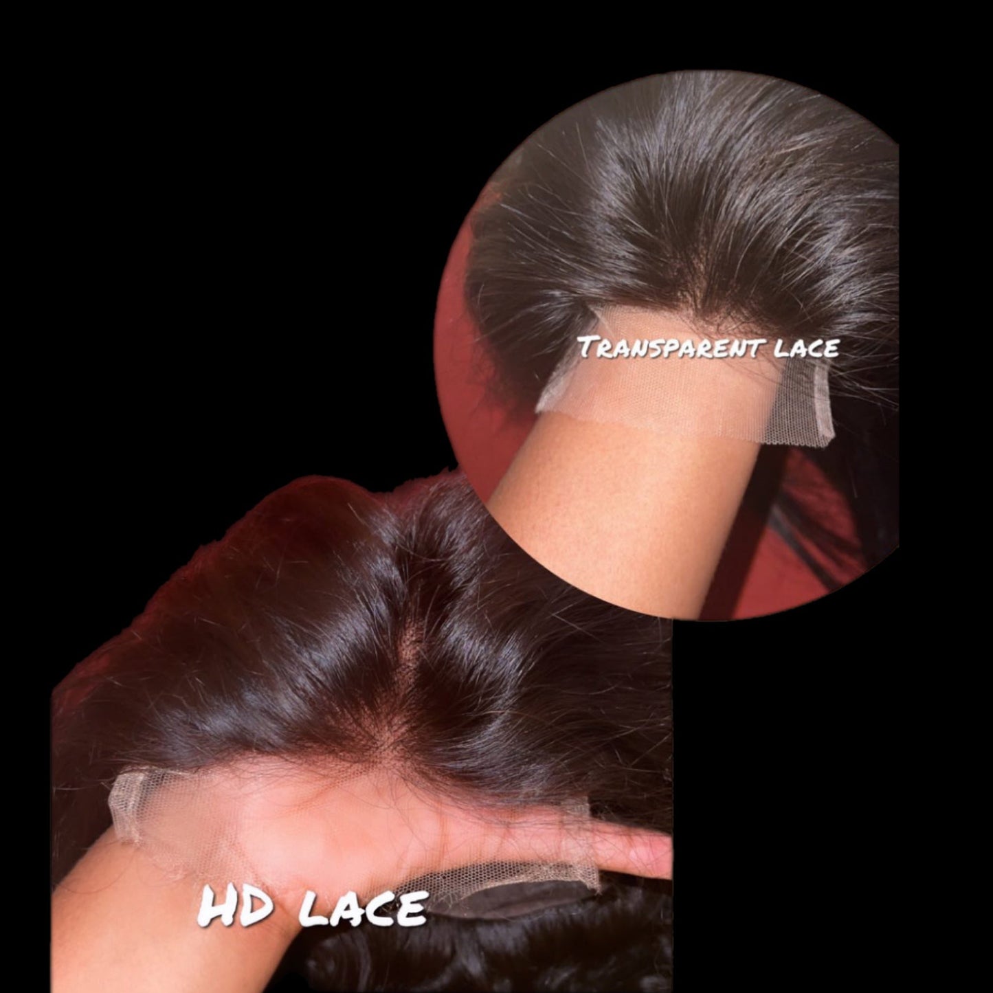 Island wavy HD 5*5 or 13*4 lace wig