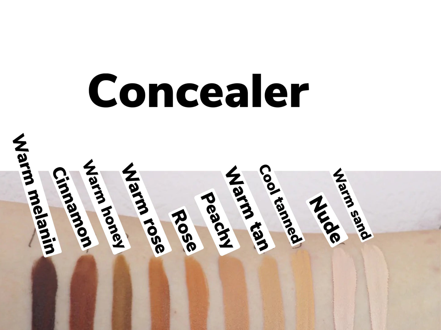 Liquid matte concealer